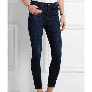 J Brand Mid Rise Skinny Jeans